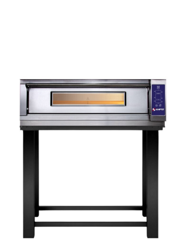 AMPTO PZA-6US Pizza Bake Oven, Deck-Type, Electric