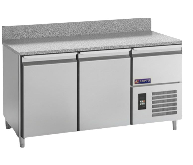 AMPTO MPP-2BS Pizza Preparation Refrigerator