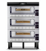 Moretti Forni P110A03S (P110G A3) Pizza Bake Oven, Deck-Type, Gas