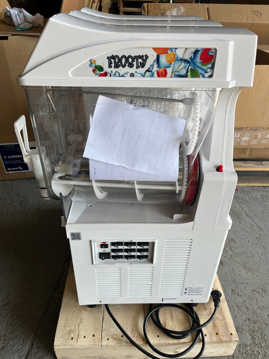 (REFURBISHED) AMPTO GRA123 Granita Machine 3 Tanks. 12 L ea. NSF/UL. Made in Italy