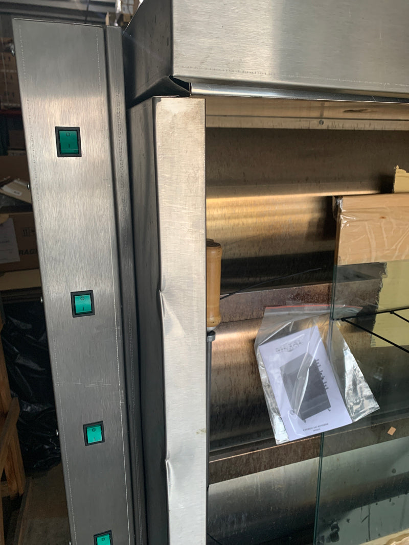 (USADO) ASADOR DE POLLOS METAL SUPREME FRG6VE - 30 Pollos - Gas