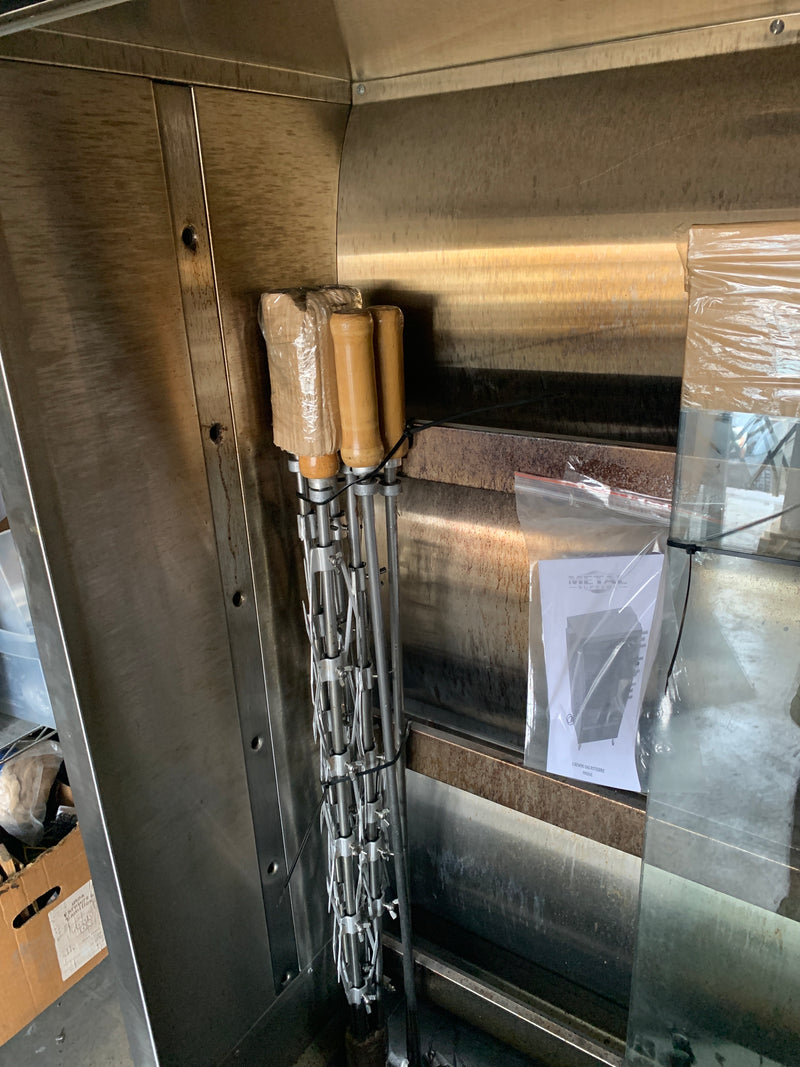 (USADO) ASADOR DE POLLOS METAL SUPREME FRG6VE - 30 Pollos - Gas