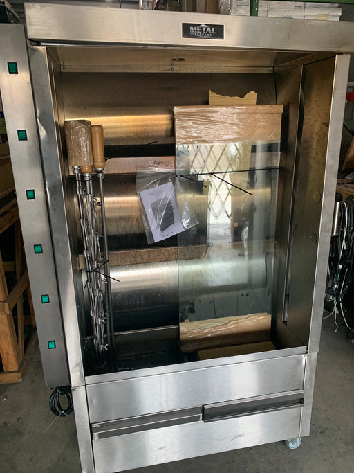 (USED) METAL SUPREME FRG6VE Chicken Rotisserie - 30 Chickens-Gas