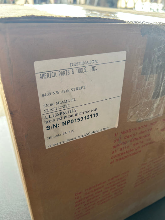 (USED) BEZZERA BZ10 Espresso Machine 1 Group- Semi - Tank