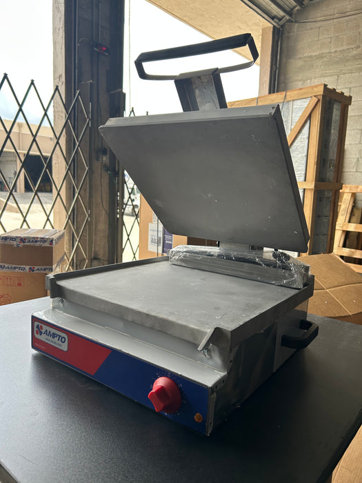 (DENT) AMPTO SSGL Sandwich Grill, electric, single, 17"W x 18" D