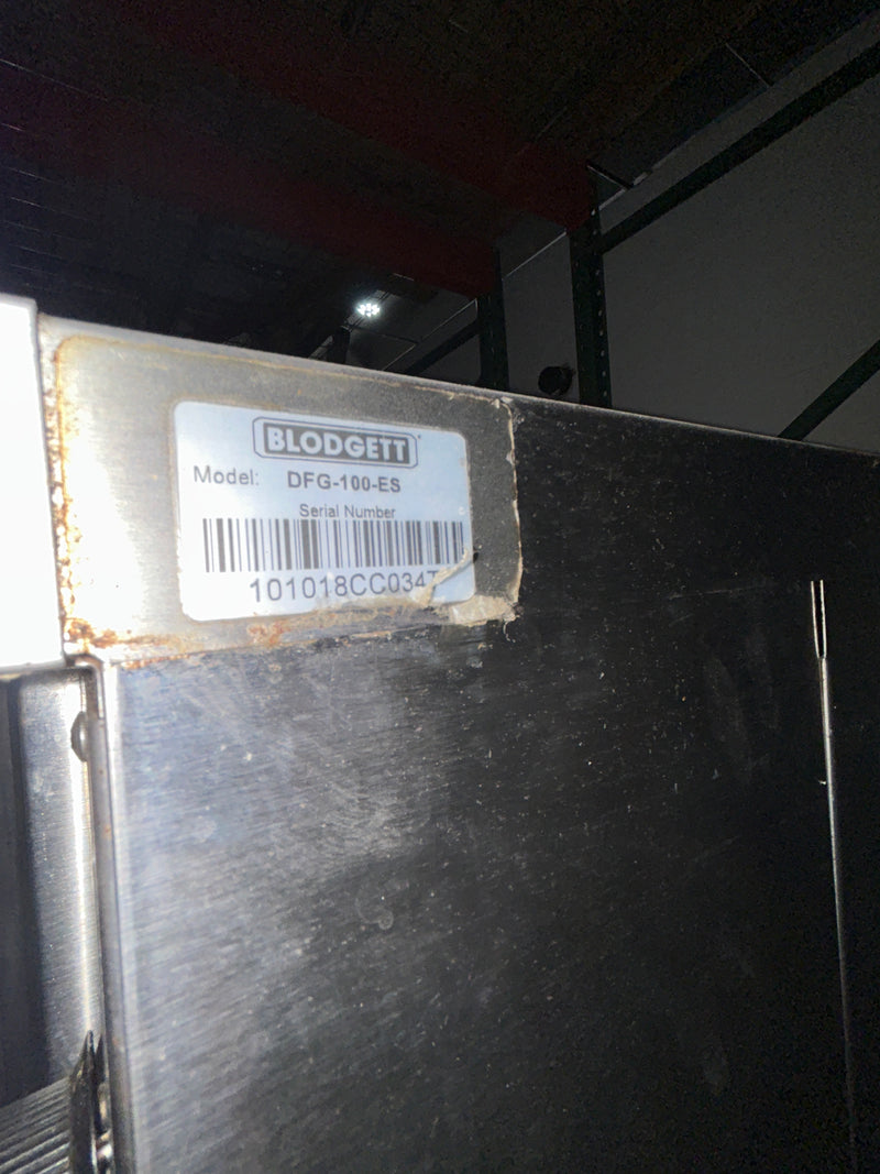 (USADO) Horno de convección a gas Blodgett DFG-100-ESDBL