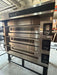 (Used) MORETTI FORNI S120E Electric Pizza oven 3 deck with Steamers
