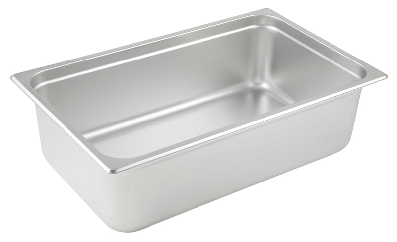 Winco, SPJM-106, Steam Table Pan, Stainless Steel, Full Size