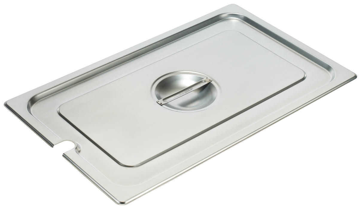 Winco, SPCF, Steam Table Pan Cover, Stainless Steel