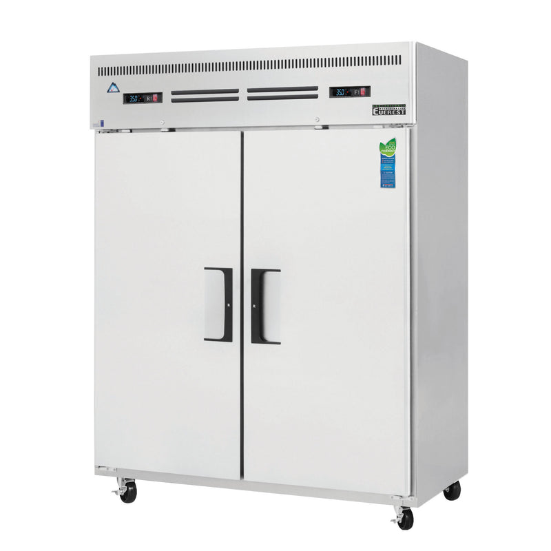 Everest Refrigeration, ESWRF2, Refrigerador con congelador, tipo Reach-In