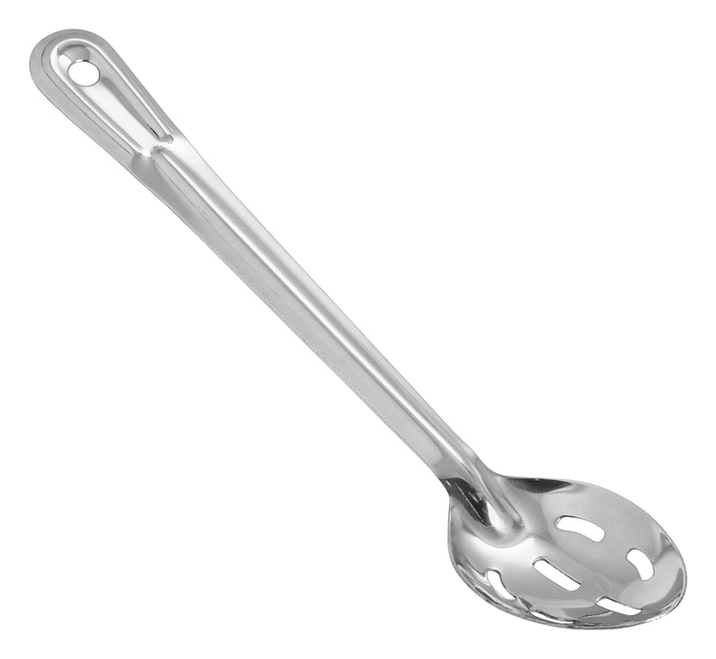 Winco, BSST-13H, Serving Spoon, Slotted, Stainless Steel