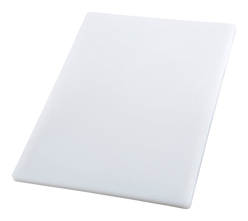 Winco, CBH-1824, Cutting Board, Plastic, White, 18" L, 3/4"