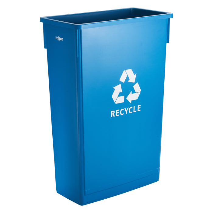 Winco, PTC-23L, Recycling Receptacle / Container, Plastic