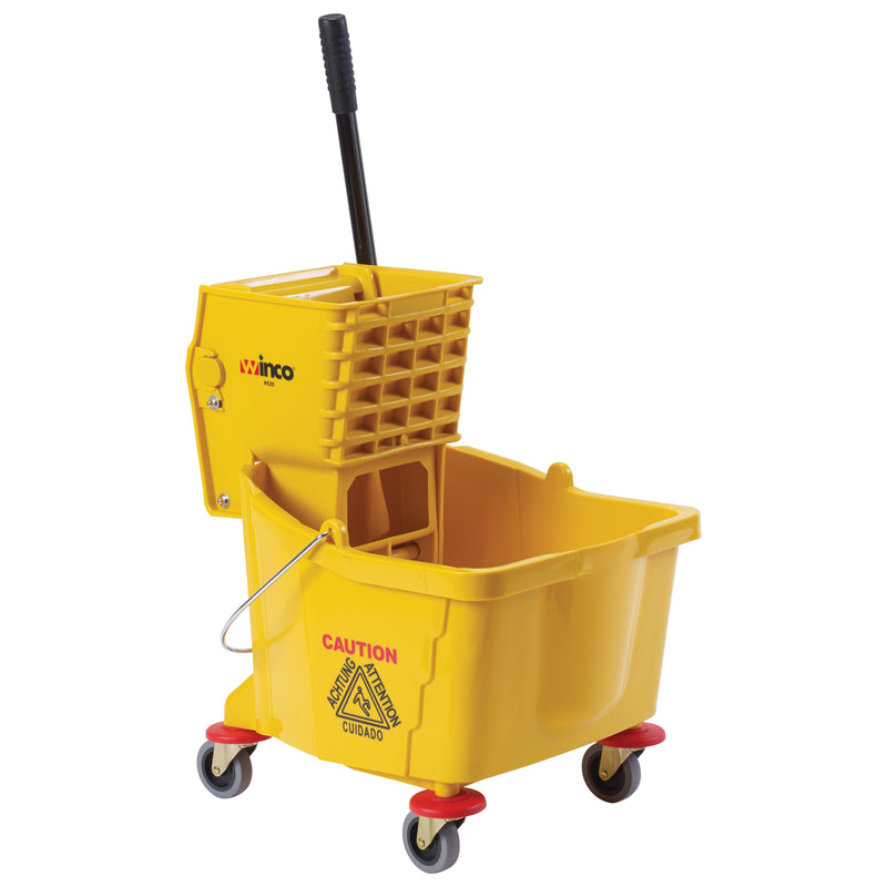 Winco, MPB-36, Cubo de fregado con escurridor