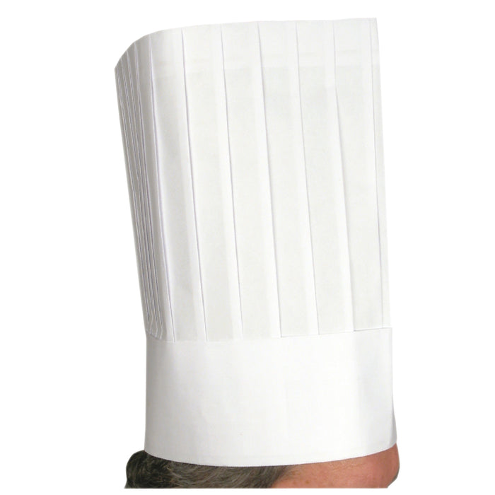 Winco, DCH-12, Disposable Chef's Hat