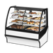 True Manufacturing, TDM-DZ-48-GE/GE-W-W, Display Case, Refrigerated/Non-Refrig, 115V, Glass Doors, 6 Shelves