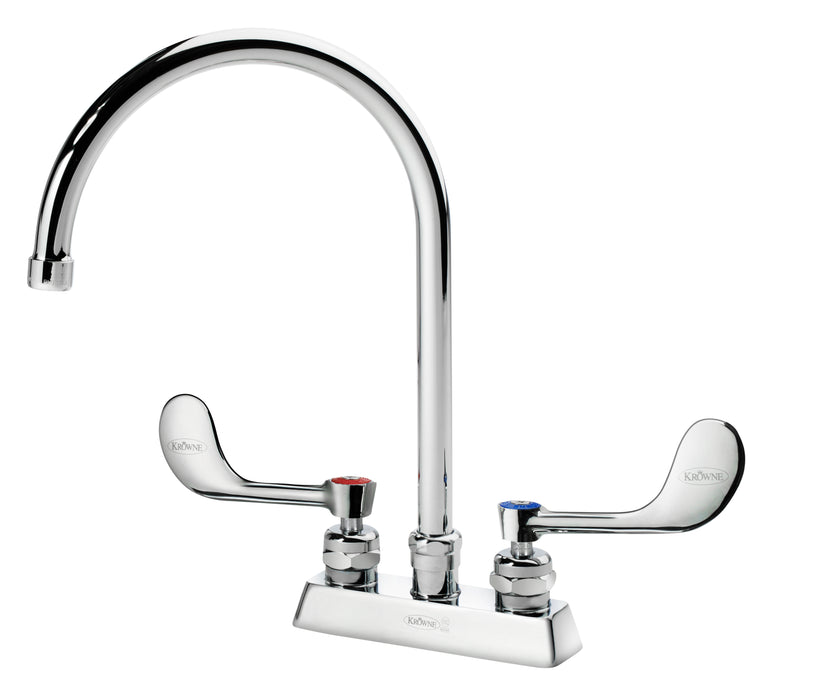 Krowne Metal, 15-302L-W-E4, Gooseneck Faucet