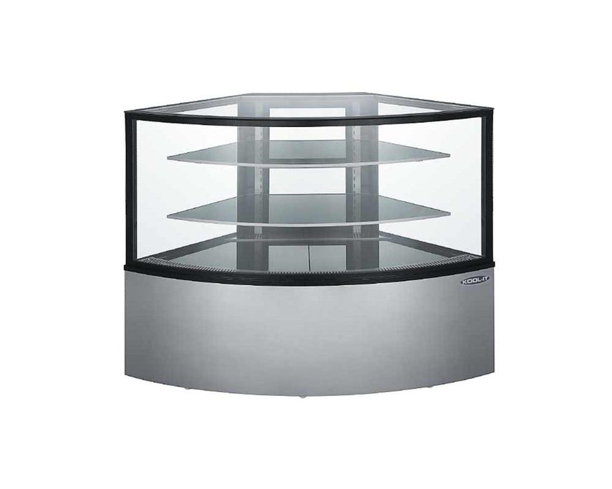 MVP, KBF-60C, Flat Glass Corner Display Case