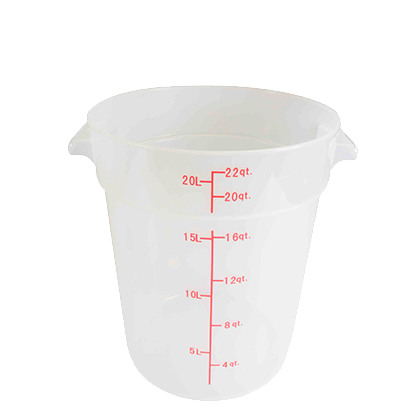 Thunder Group, PLRFT322TL, Food Storage Container, Round