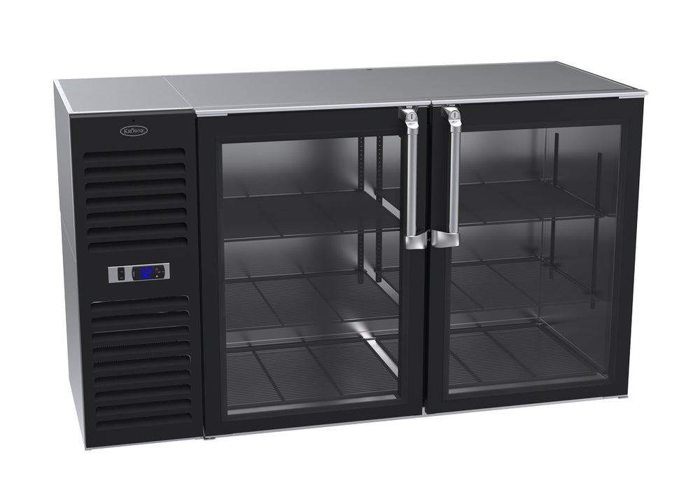 Krowne Metal, BS60L-GNS-LL, Refrigeration- Self-Contained Back Bar Cooler