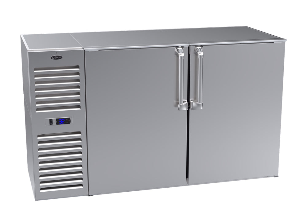 Krowne Metal, BS60L-SNS-LR, Refrigeration- Self-Contained Back Bar Cooler