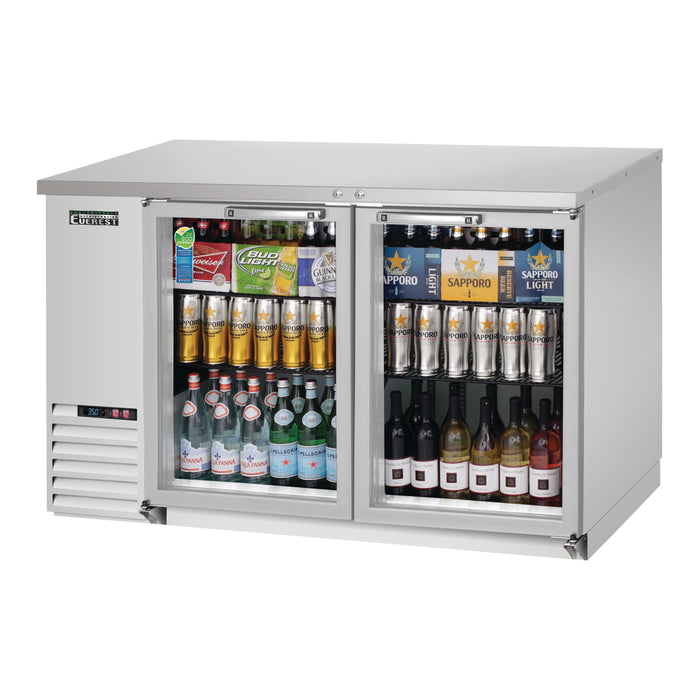Everest Refrigeration, EBB59G-SS, Back Bar Cabinet, Refrigerated