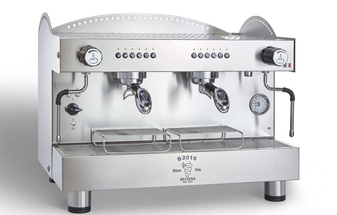 BEZZERA B2016DE2IS4E Cafetera Espresso 2 Gr - Automática. UL / NSF. 220 V