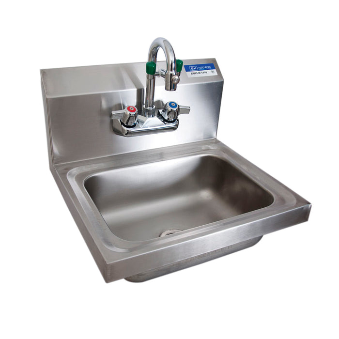 BK Resources, BKHS-W-1410EY-P-G, Sink, Hand