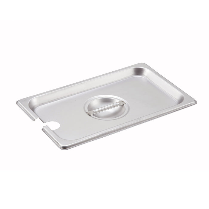 Winco, SPCQ, Steam Table Pan Cover, Stainless Steel