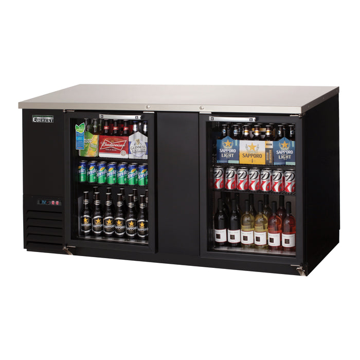 Everest Refrigeration, EBB69G, Back Bar Cabinet, Refrigerated