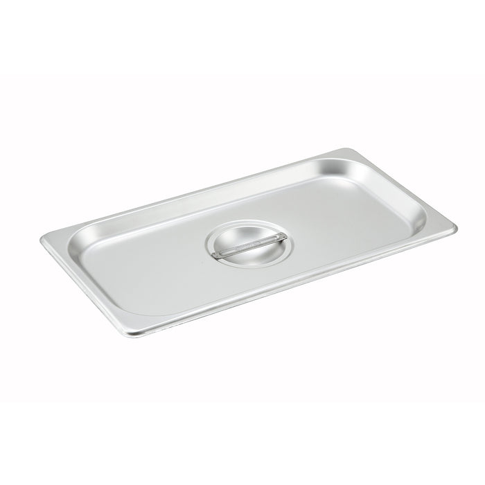 Winco, SPSCT, Steam Table Pan Cover, Stainless Steel