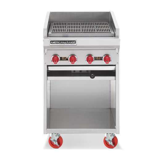 American Range, ADJF-24, Charbroiler, Gas, Floor Model