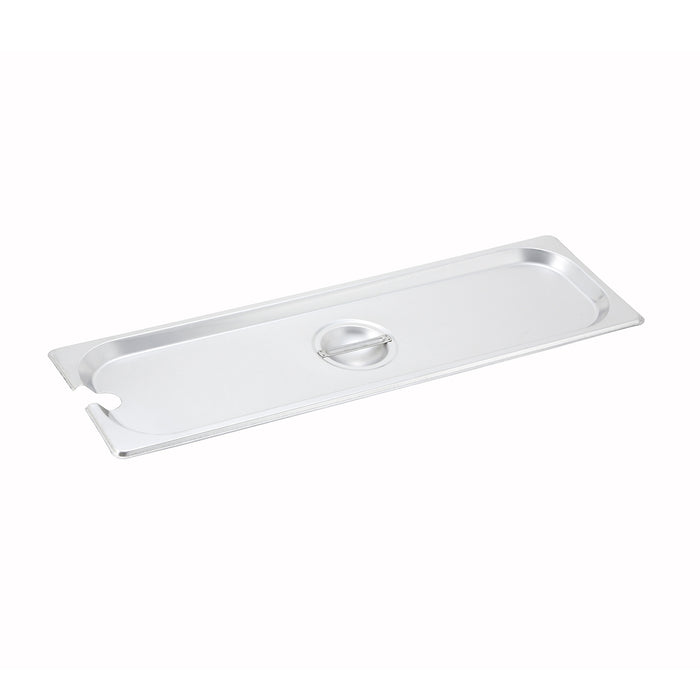 Winco, SPJL-HCN, Steam Table Pan Cover, Stainless Steel