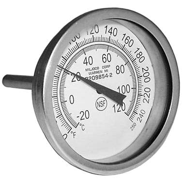 AllPoints Foodservice Parts & Supplies, 62-1103, Thermometer, Dishwasher