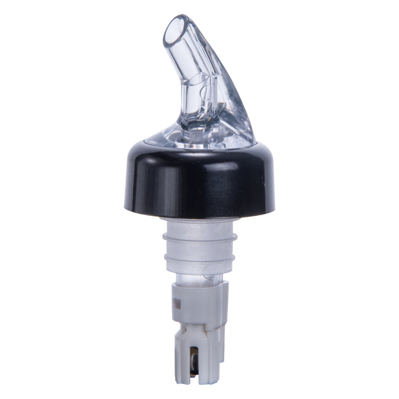 Winco, PPA-200, Liquor Pourer, 2 Oz, Black, Plastic