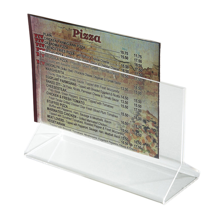 Winco, ATCH-53, Menu Card Holder / Number Stand