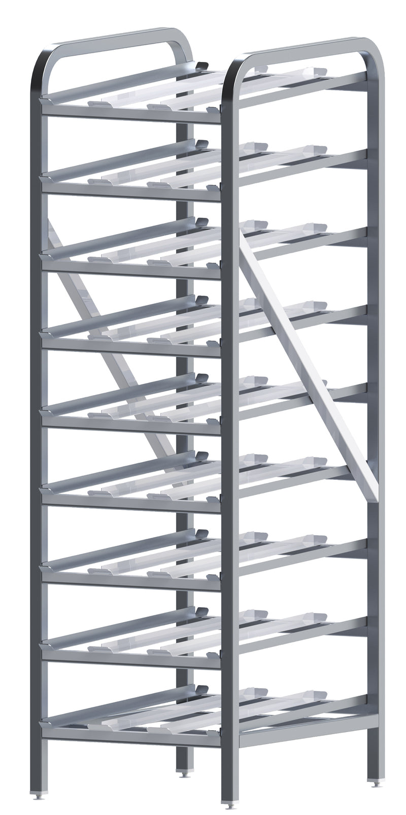 Winco, ALCR-9, Can Storage Racks, Aluminum