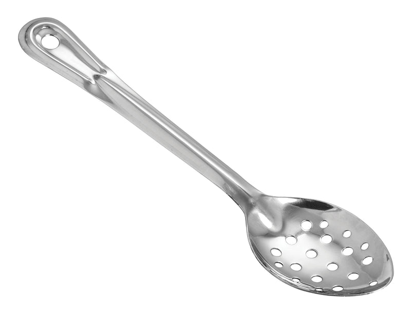 Winco, BSPT-11H, Serving Spoon, Perforated, Stainless Steel