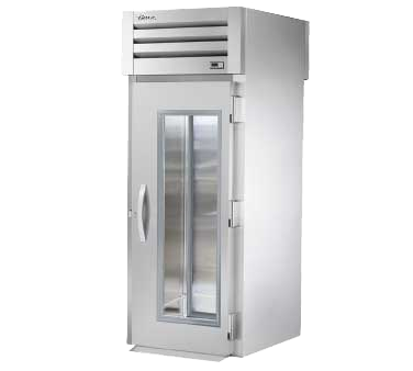 True Manufacturing, STG1RRT-1G-1S-HC, Refrigerador, de paso, 115V, Puerta de cristal