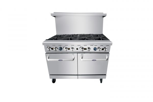 Atosa USA, AGR-8B, cocina de gas de 48" (8 quemadores)