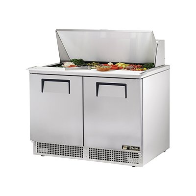 True Manufacturing, TFP-48-18M, Refrigerated Counter, Mega Top Sandwich / Salad Unit