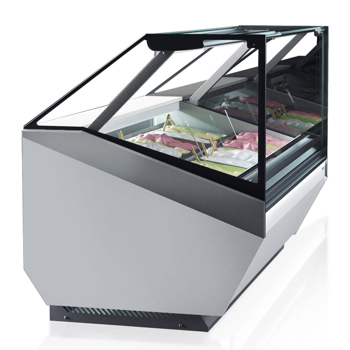 Infrico, IDC-VAR12HFG, Gelato Display Case
