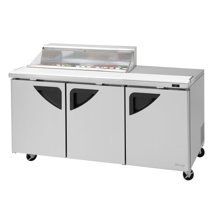 Turbo Air, TST-72SD-12S-N-CL, Refrigerated Counter, Sandwich / Salad Unit