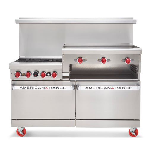 American Range, AR-4B-24RG, Range, 48" Restaurant, Gas