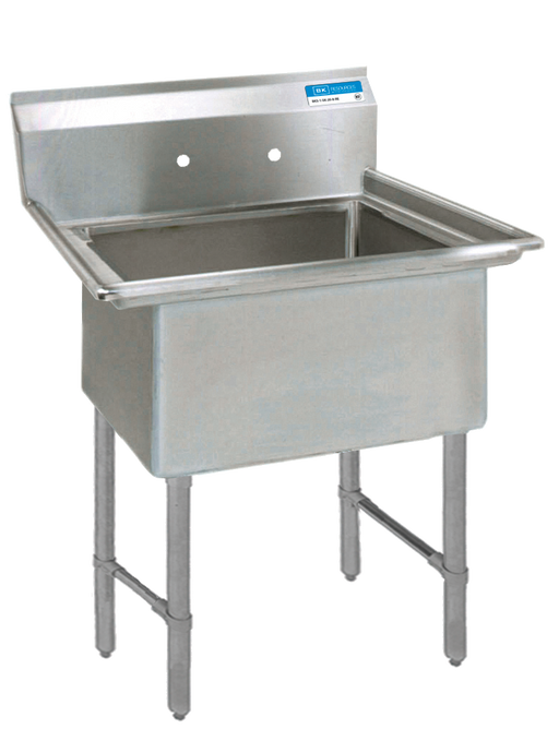 BK Resources, BKS6-1-1620-14S, Sink, (1) One Compartment