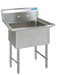BK Resources, BKS6-1-1620-14S, Sink, (1) One Compartment