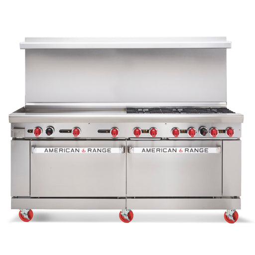 American Range, AR-36G-6B, Range, 72" Restaurant, Gas