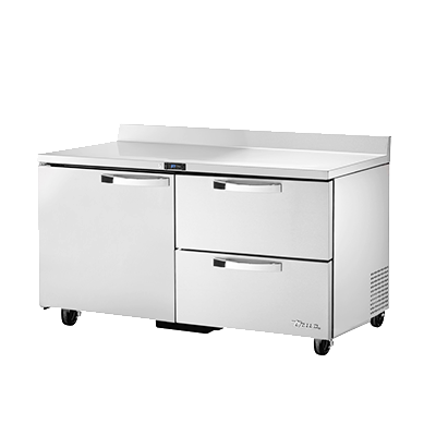 True Manufacturing, TWT-60D-2-HC~SPEC3, Refrigerated Counter, Work Top