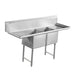 Serv-Ware, D2CWP1620, Sink, (2) Two Compartment