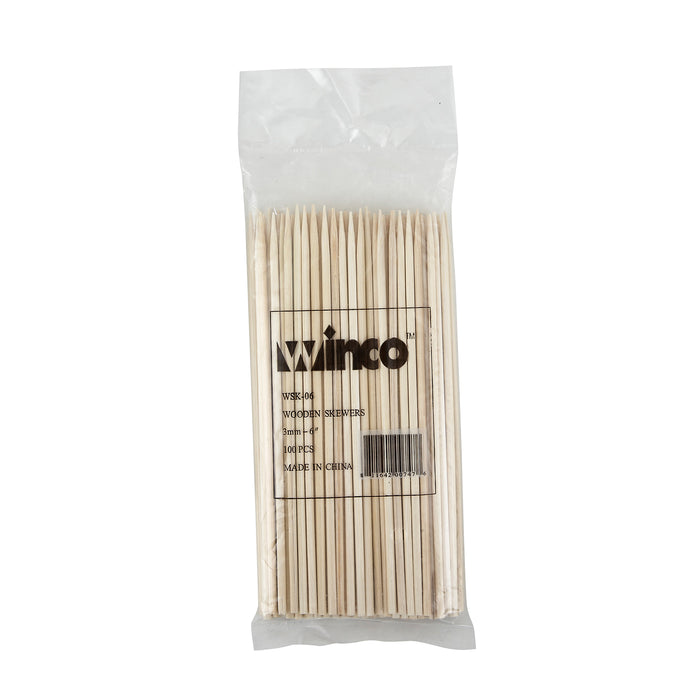 Winco, WSK-06, Skewers, Wood